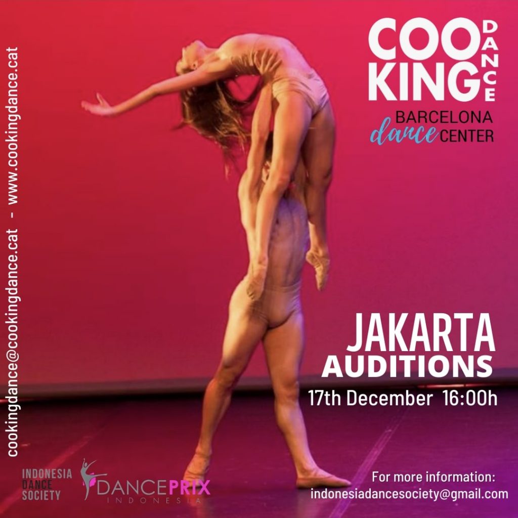 Cooking Dance Jakarta auditions 17 Dec 2022